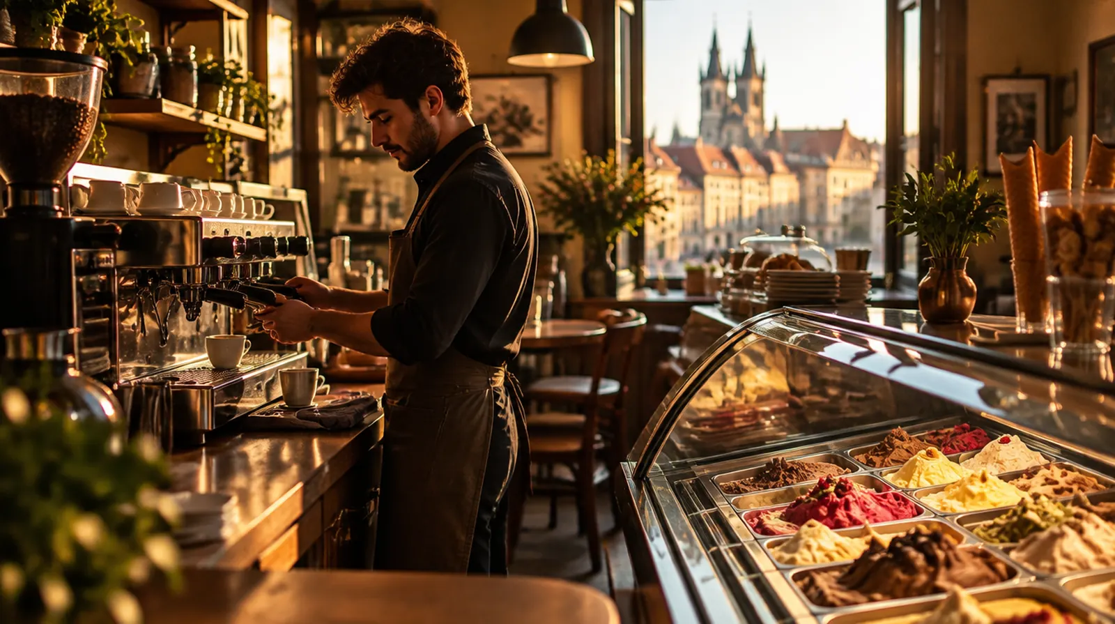 Versicherungen für Kaffeehaus, Café und Eissalon
