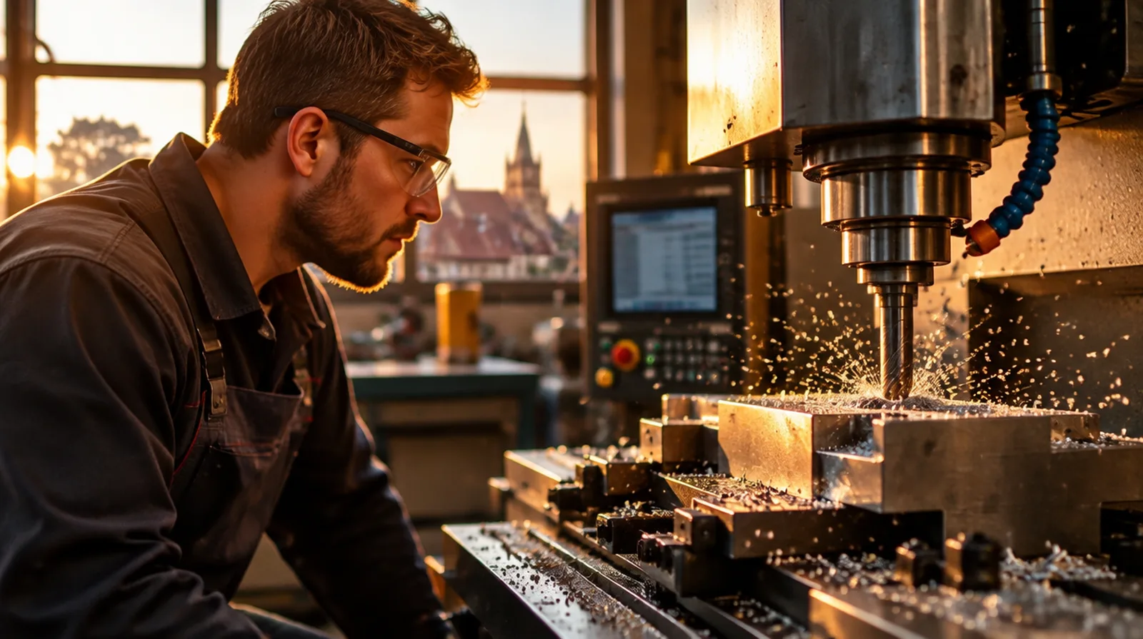 Versicherungen für CNC-Fertigung und Zerspanung