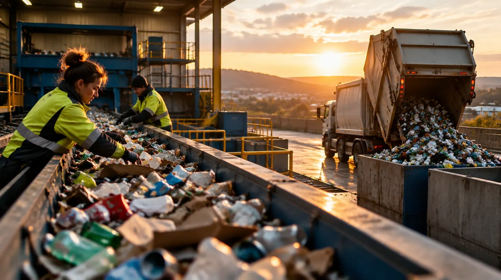 Versicherungen für Entsorgung, Recycling und Wasser
