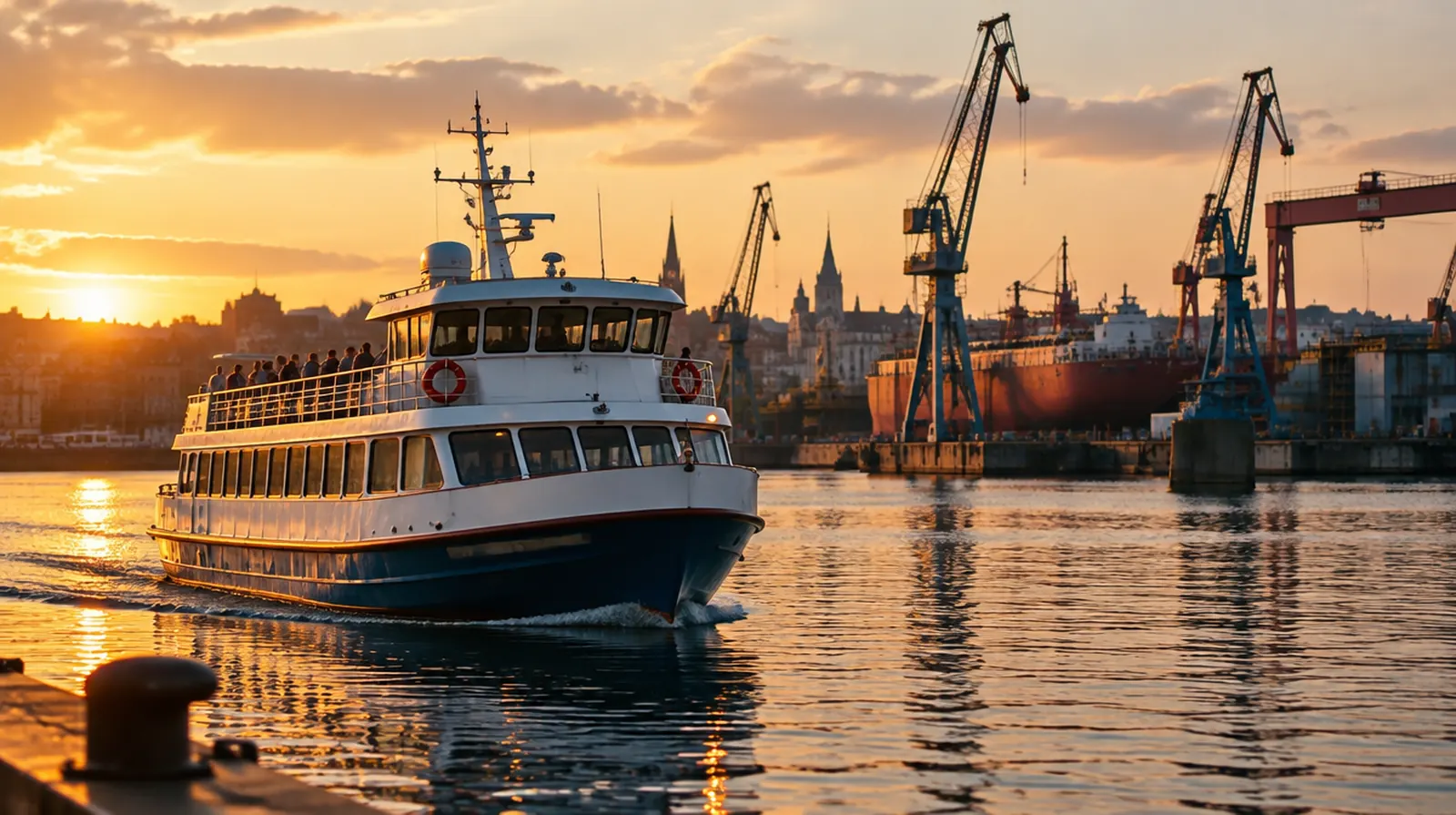 Versicherungen für Schifffahrt, Fähren und Werften