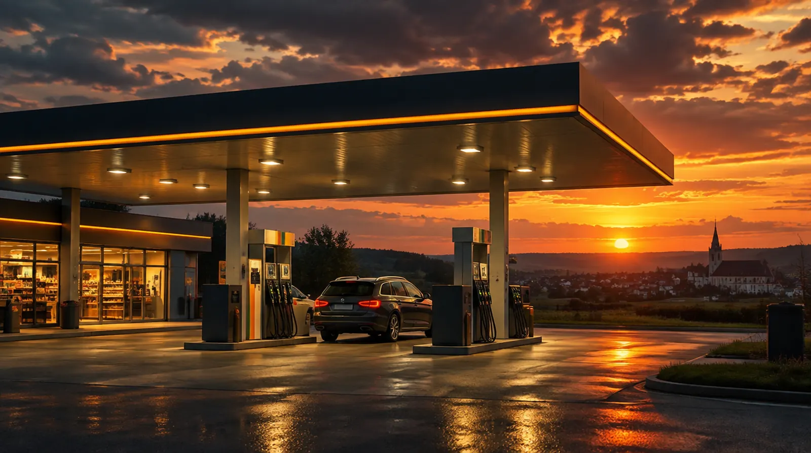 Versicherungen für Tankstellen