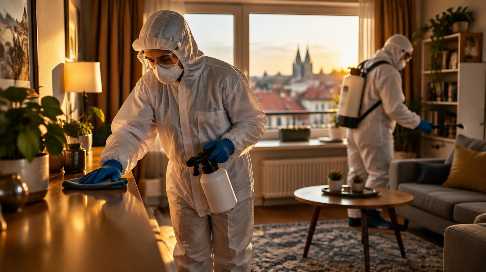 Versicherungen für Tatortreinigung und Desinfektion in Österreich