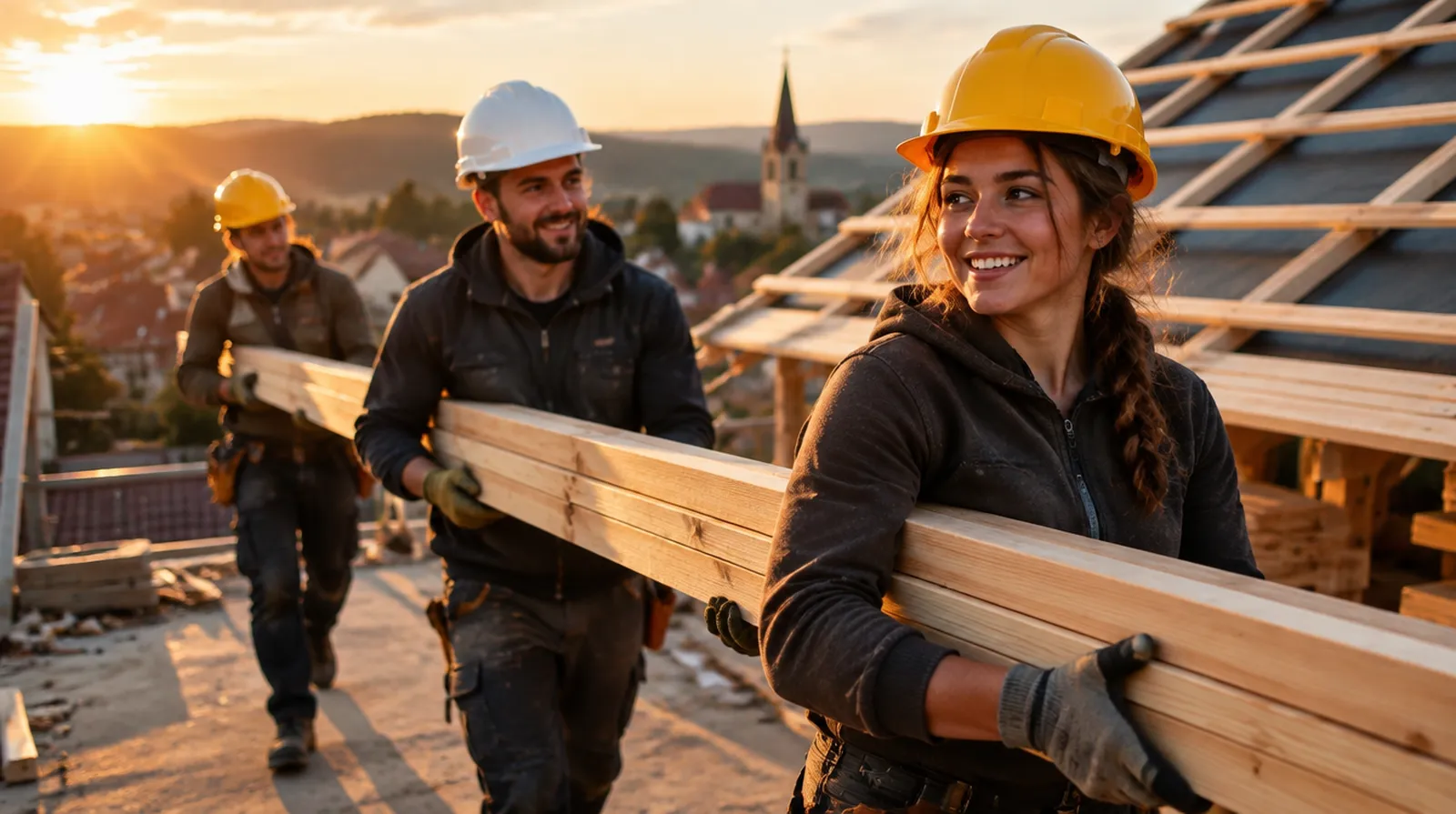 Sind Helfer beim Hausbau in Österreich versichert?