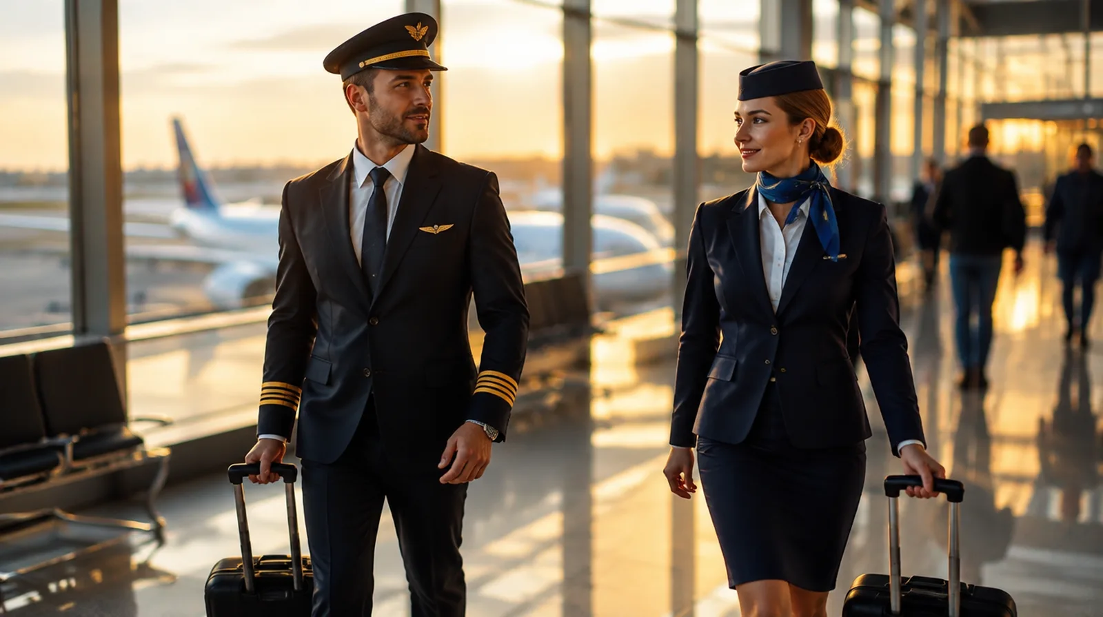 Welche Versicherungen brauchen Piloten und Flugbegleiter in Österreich?
