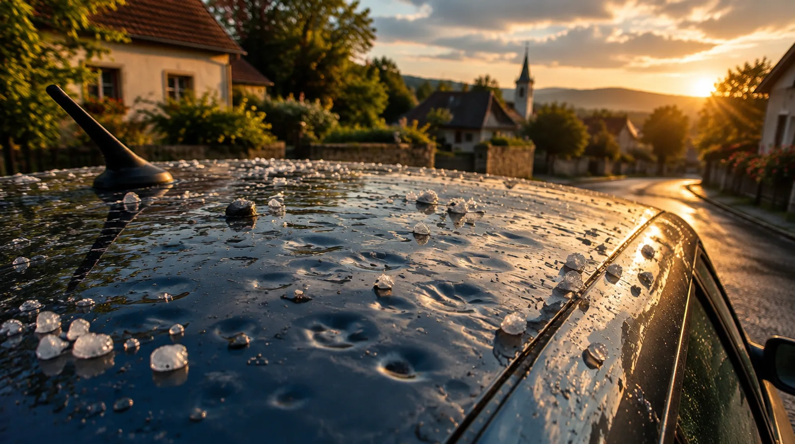 Welche Versicherung zahlt in Österreich bei Hagelschaden am Auto?