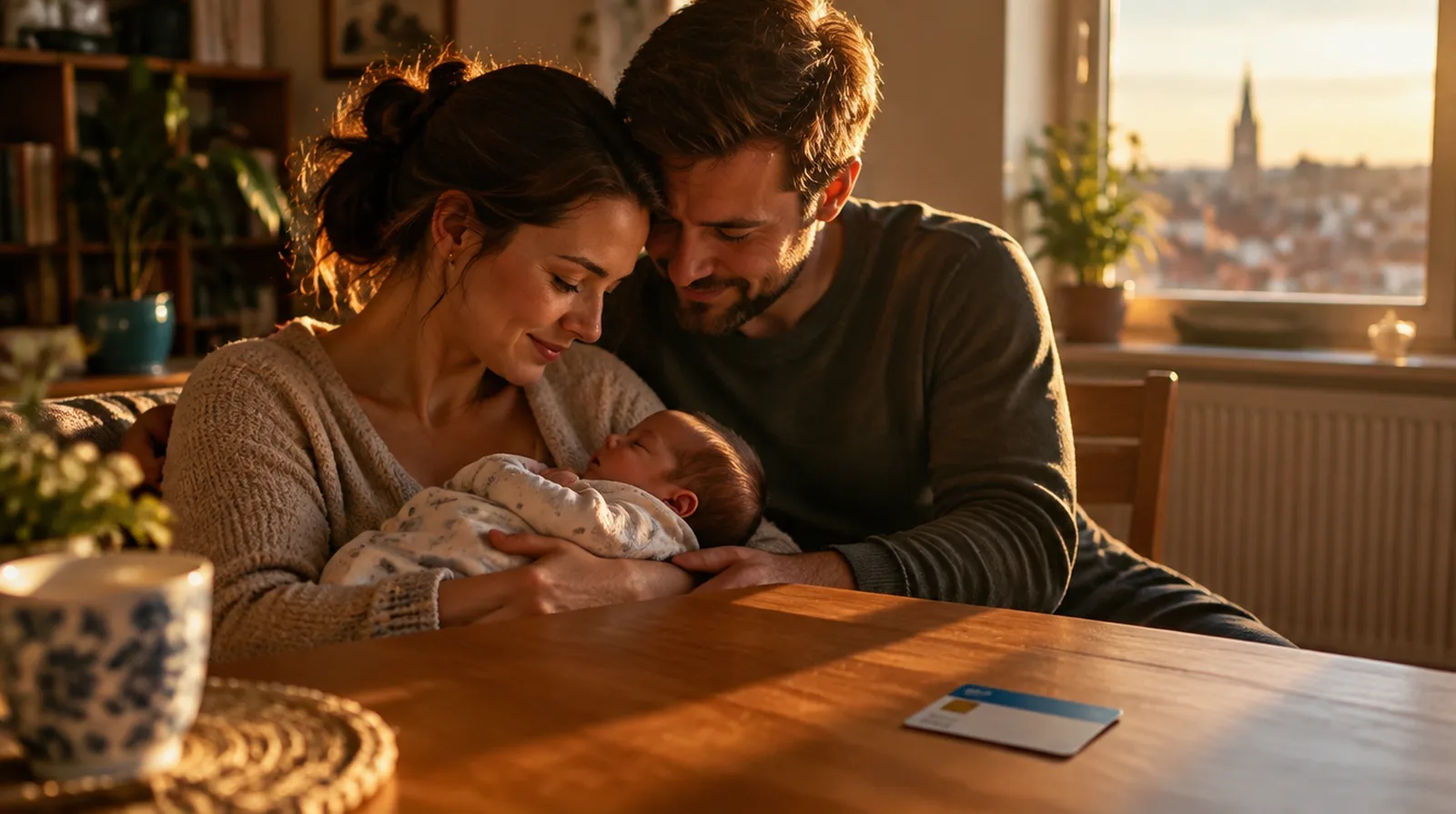 Wird das Baby in Österreich bei der Mutter oder beim Vater mitversichert?