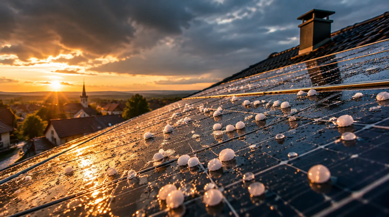 Zahlt die Versicherung bei Hagelschaden an der PV-Anlage in Österreich?