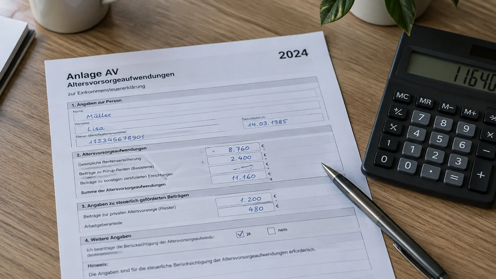 Wie wird eine private Pension in Österreich besteuert?