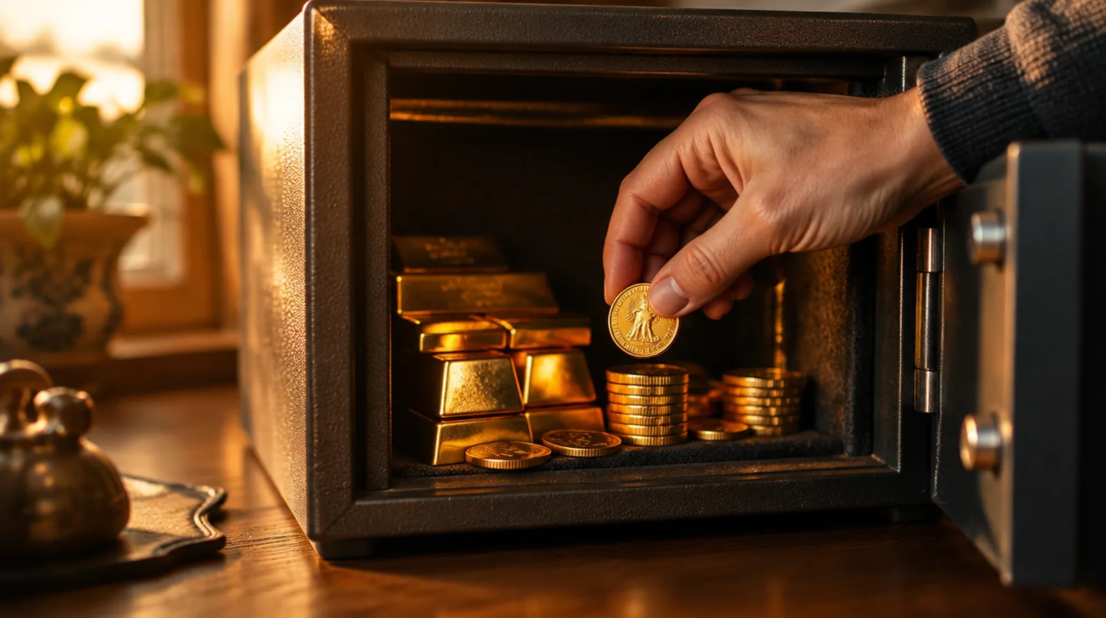 Ist Gold zu Hause in Österreich versichert?