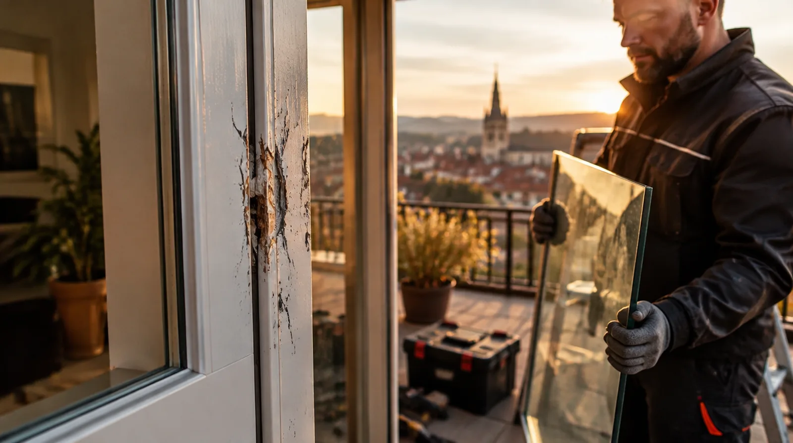 Zahlt die Eigenheimversicherung Einbruchschäden an Türen und Fenstern?