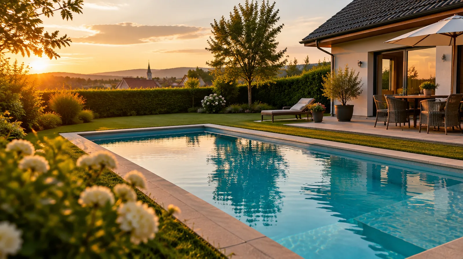 Ist ein Pool im Garten über die Eigenheimversicherung versichert?