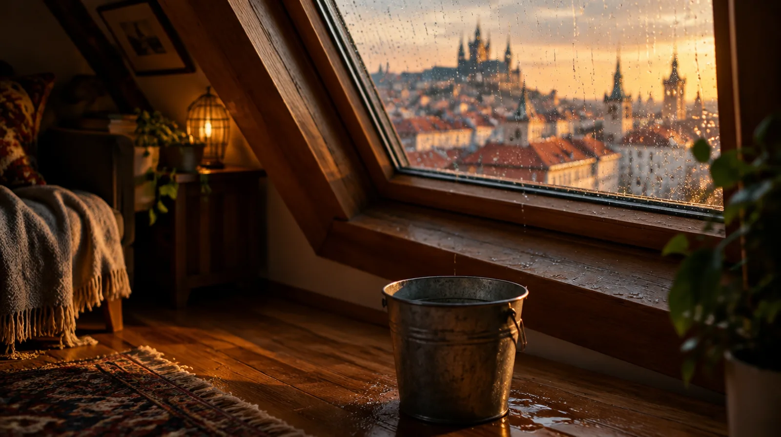 Zahlt die Eigenheimversicherung, wenn Regenwasser durch Dach oder Fenster eindringt?
