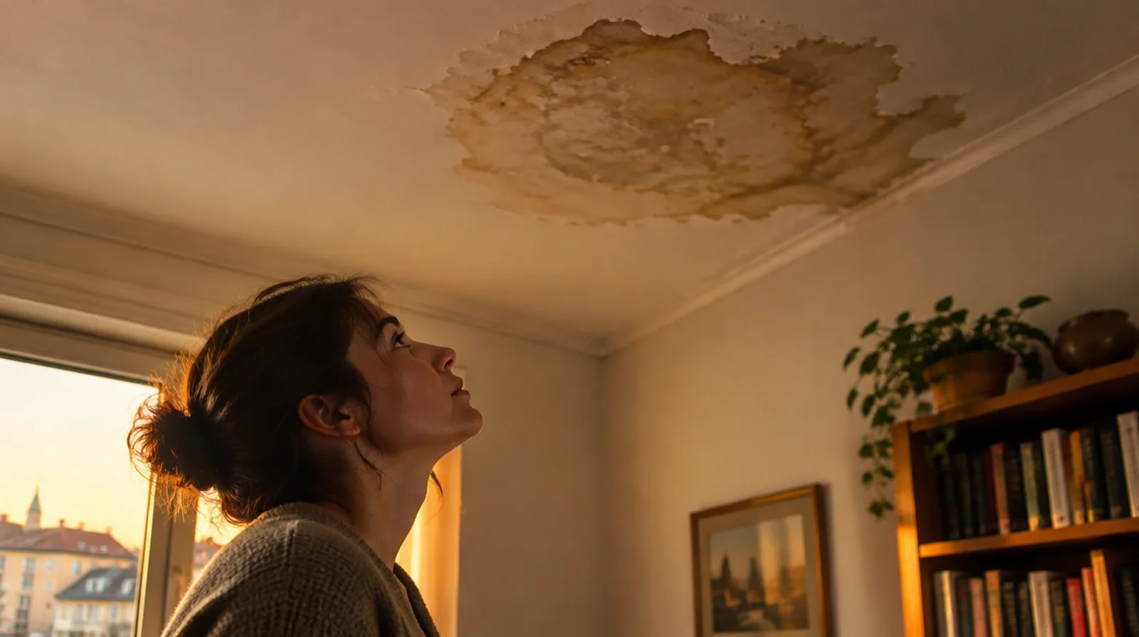 Wer zahlt in Österreich, wenn Wasser aus der Nachbarwohnung durch die Decke kommt?